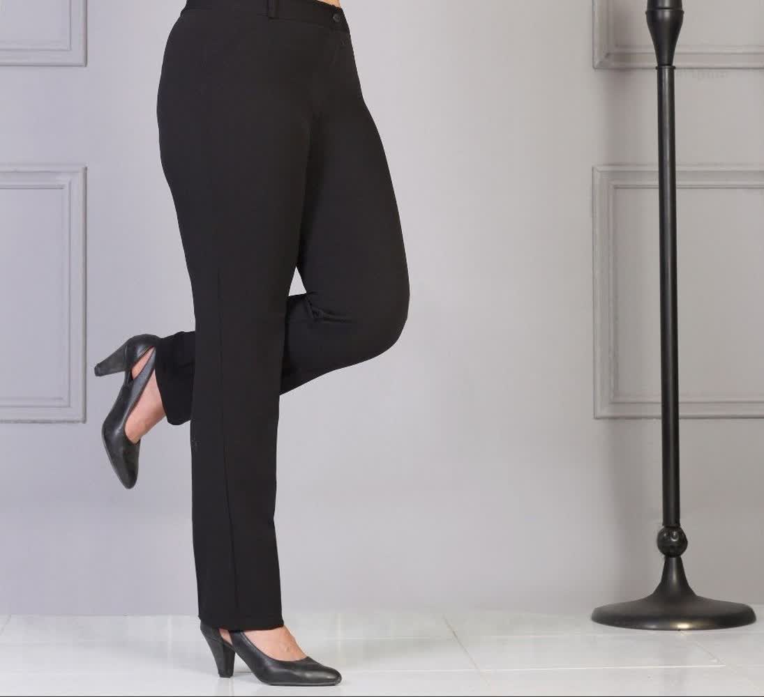 شلوار مازراتی راسته قواره دار زنانه