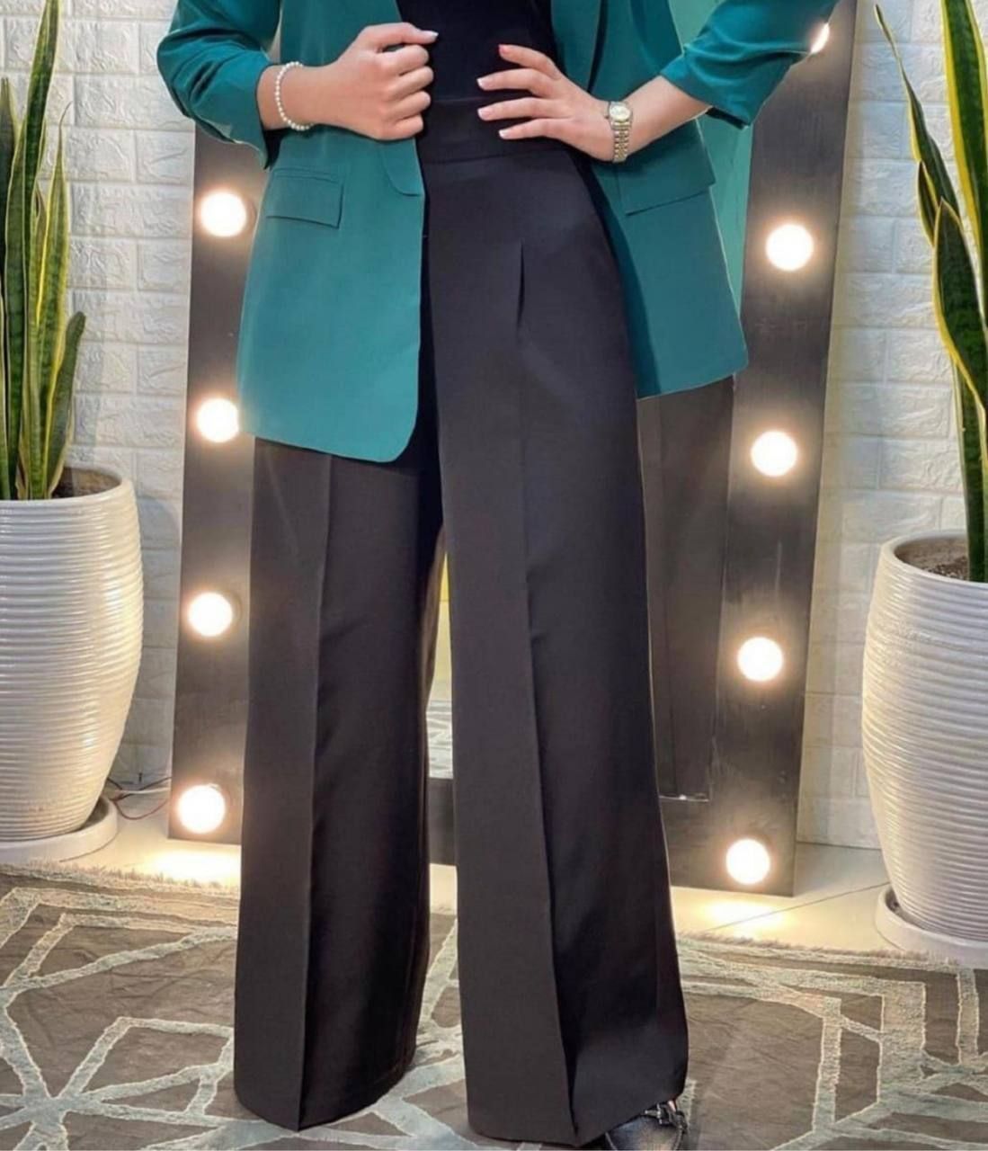 شلوار مازراتی فول بگ زنانه